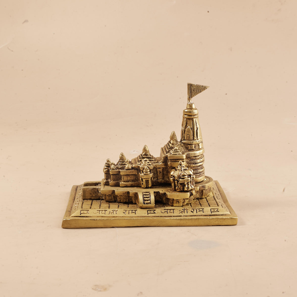 Brass Shri Ram Mandir - Abhimantrit