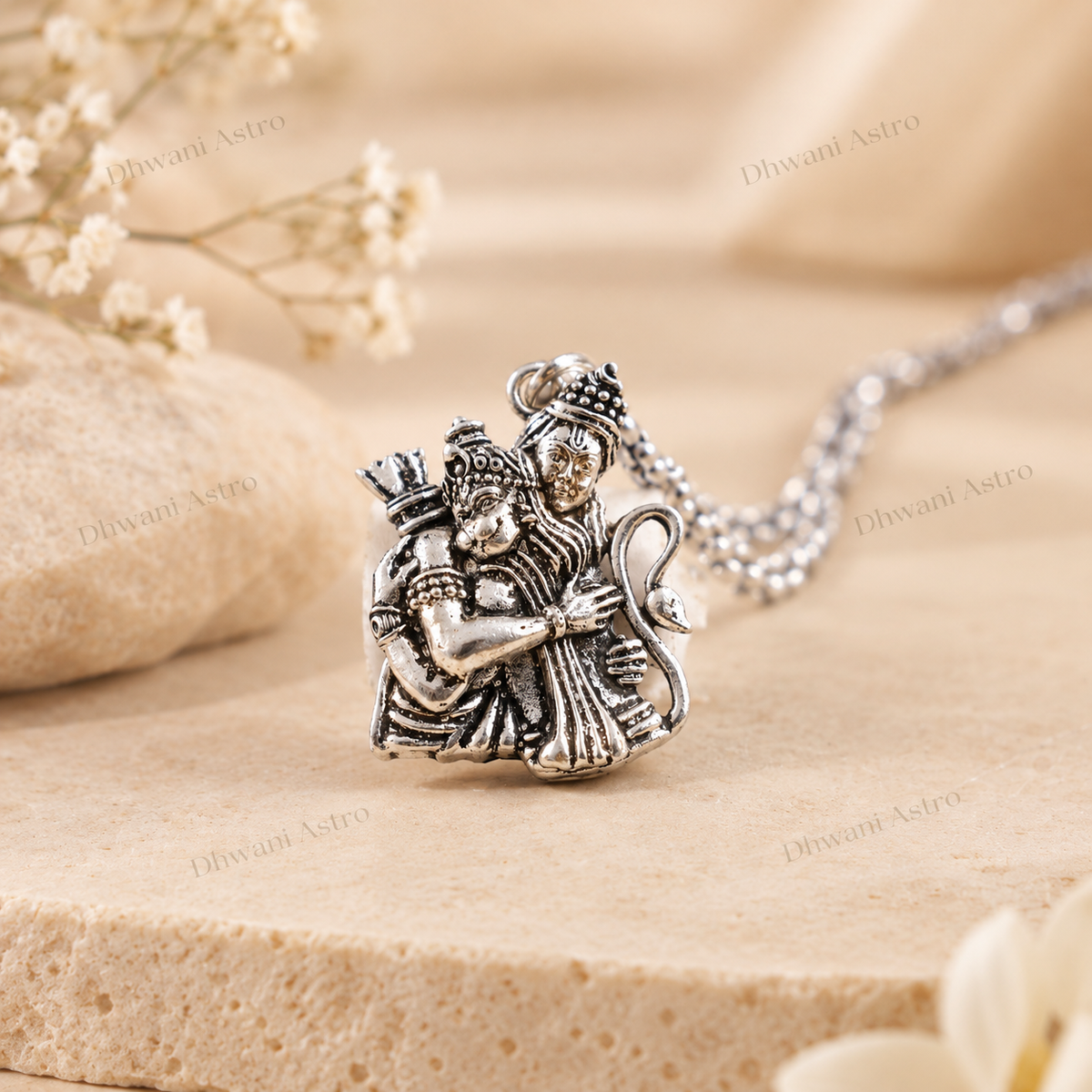 Ram Ji & Hanuman Ji Pendant - Abhimantrit