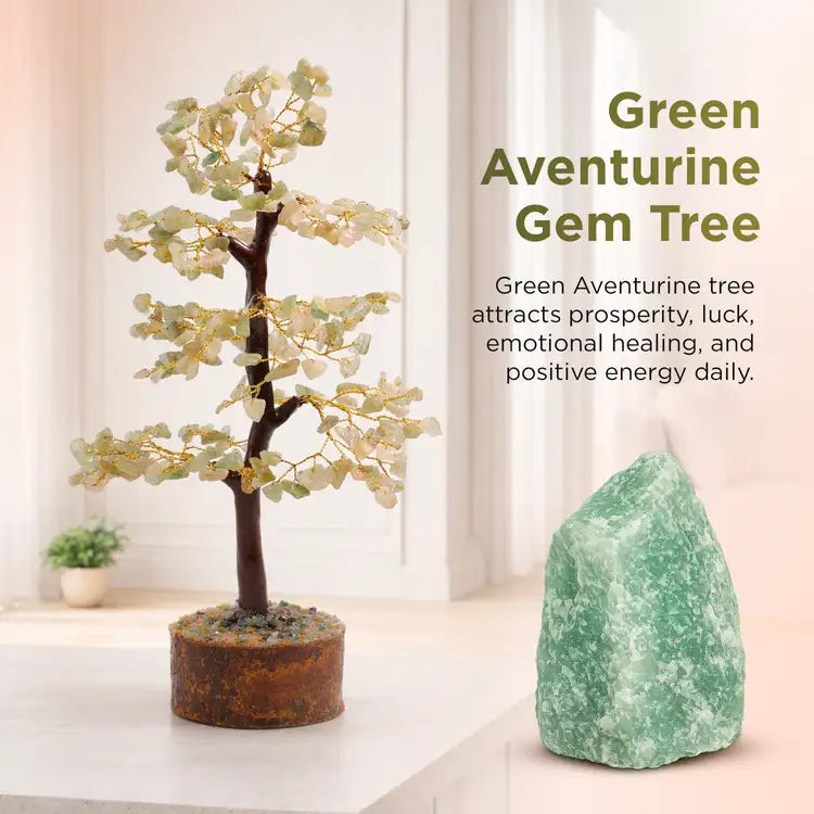 Green Aventurine Tree - Abhimantrit