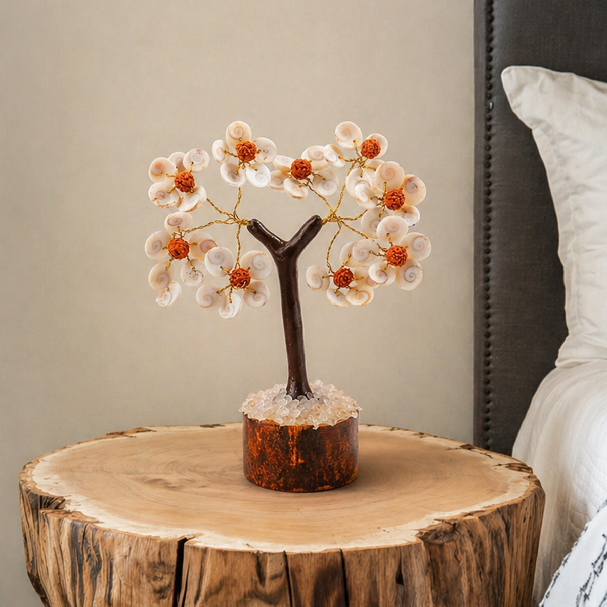 Gomti Chakra & Rudraksh Tree - Abhimantrit
