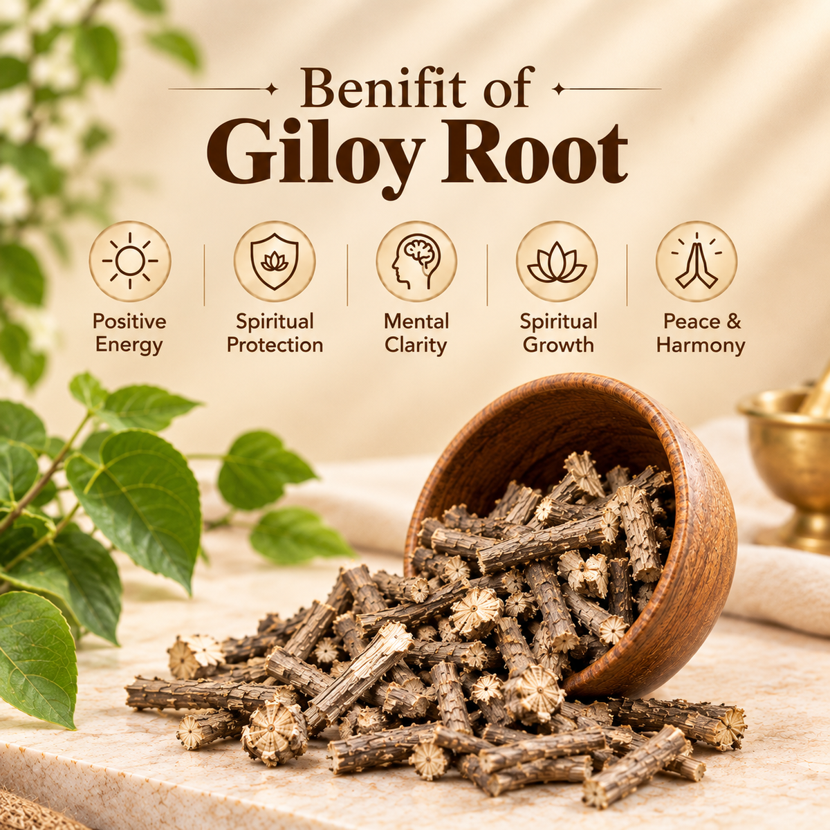 Giloy Root - Abhimantrit