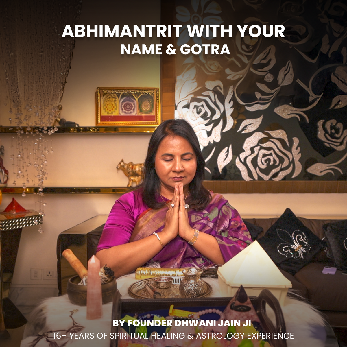 Shri Dhumavati Yantra (Reduces Tragedy, Disease and Negative Effects of Ketu) - Abhimantrit