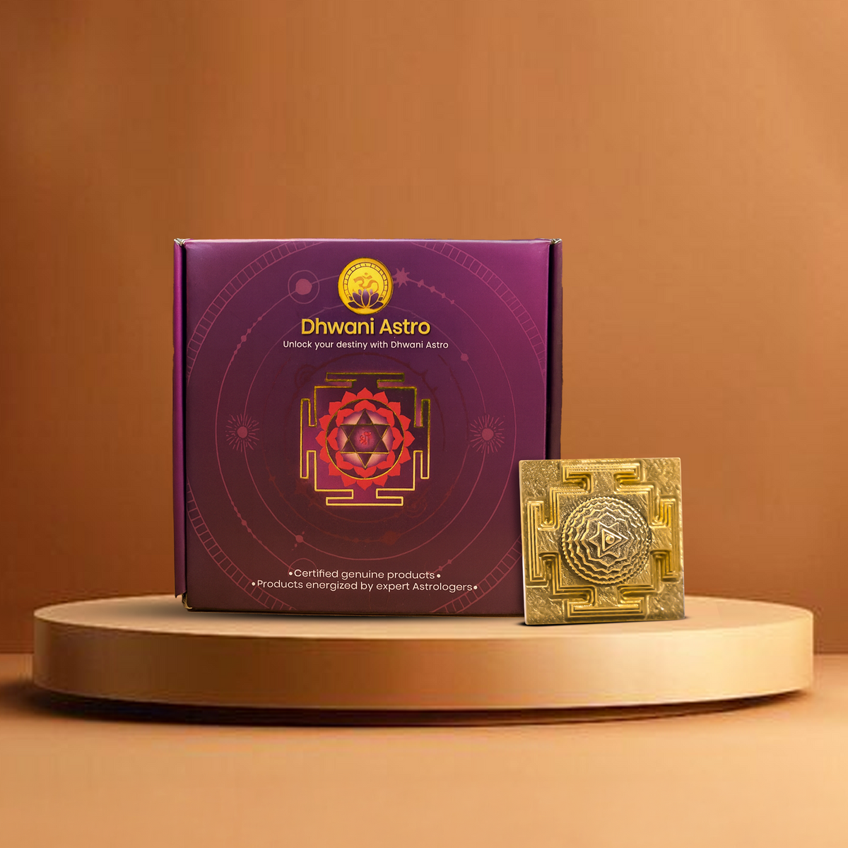Rashi Tara Yantra (Improves Brihaspati’s Effects, Family & Marriage Life) - Abhimmantrit