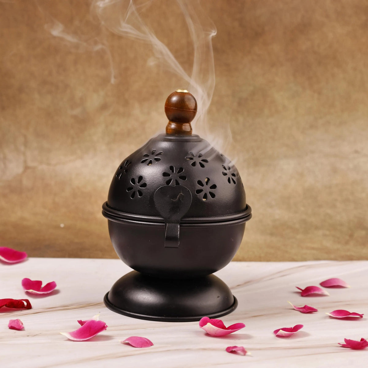 Incense Burner Loban Dhoop Holder for Home Decor, Puja, Meditation, Yoga & Spa