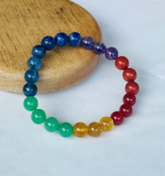 Seven Chakra Bracelet - Abhimantrit & Certified